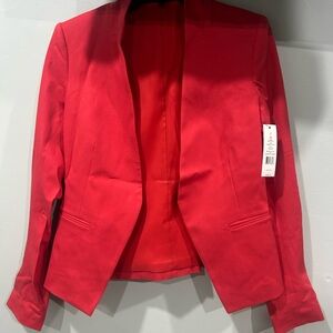 Theory Vibrant Red Blazer